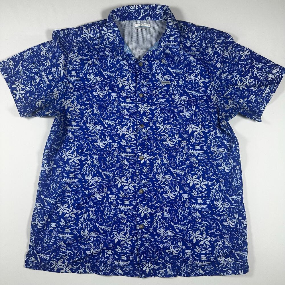 Columbia PFG S/S Fishing Active Shirt LARGE
